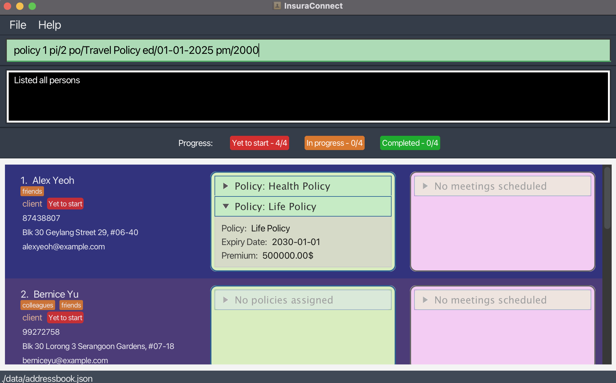 Before editing policy